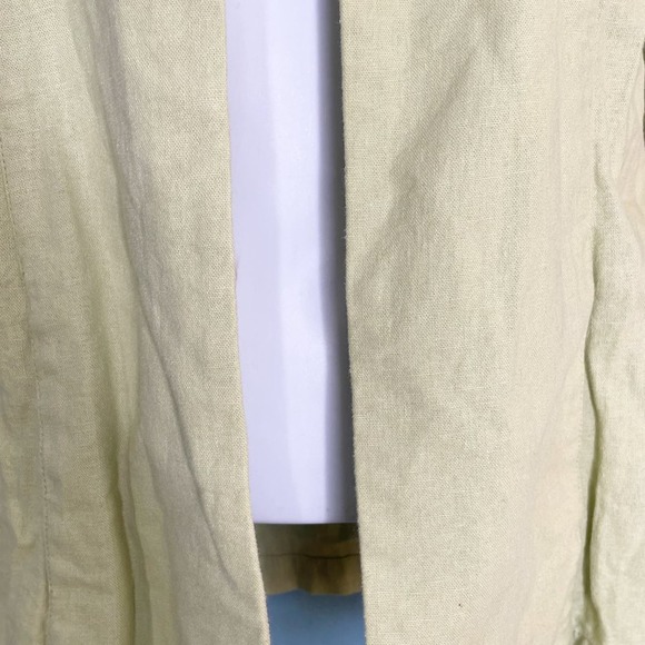 Pendleton Vintage Light Olive Green Linen Blazer S - Picture 4 of 7